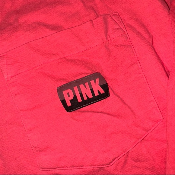 Like New PINK Victoria's Secret V-neck Long Sleeve - Picture 3 of 4